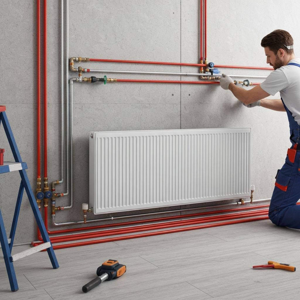Central heating and radiator service