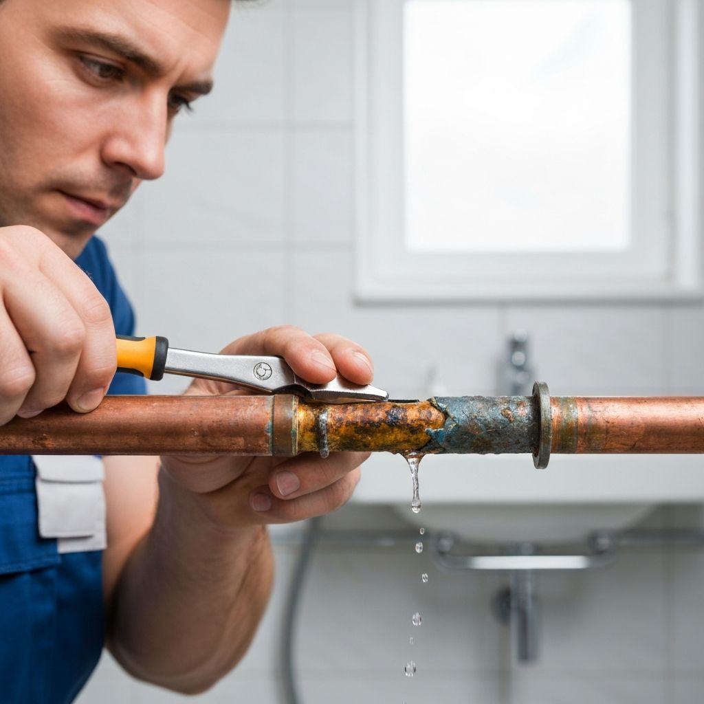 Professional leak repair service